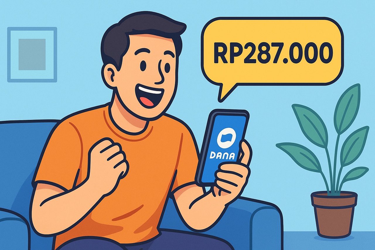 Cara Dapat Saldo DANA Gratis Malam Ini: Cuma Klik, Main Game, dan Ikut Survei Bisa Cair Hingga Rp287 Ribu!