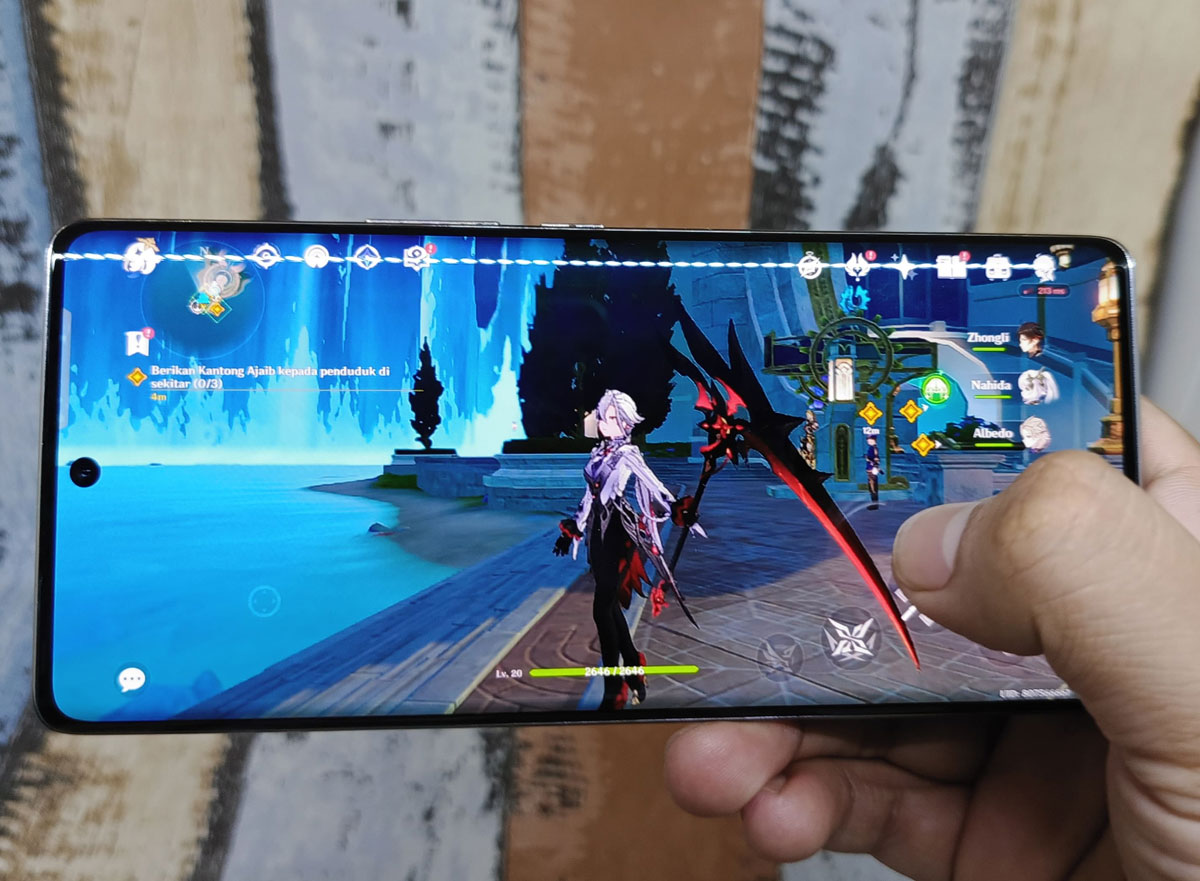 Infinix Note 40 Pro 5G, Imersi Tanpa Batas: Sensasi Layar AMOLED Saat Menonton dan Bermain Game