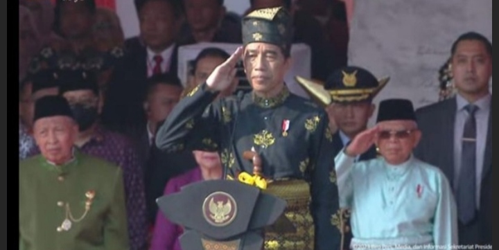 Presiden Jokowi Pimpin Peringatan Pancasila 1 Juni