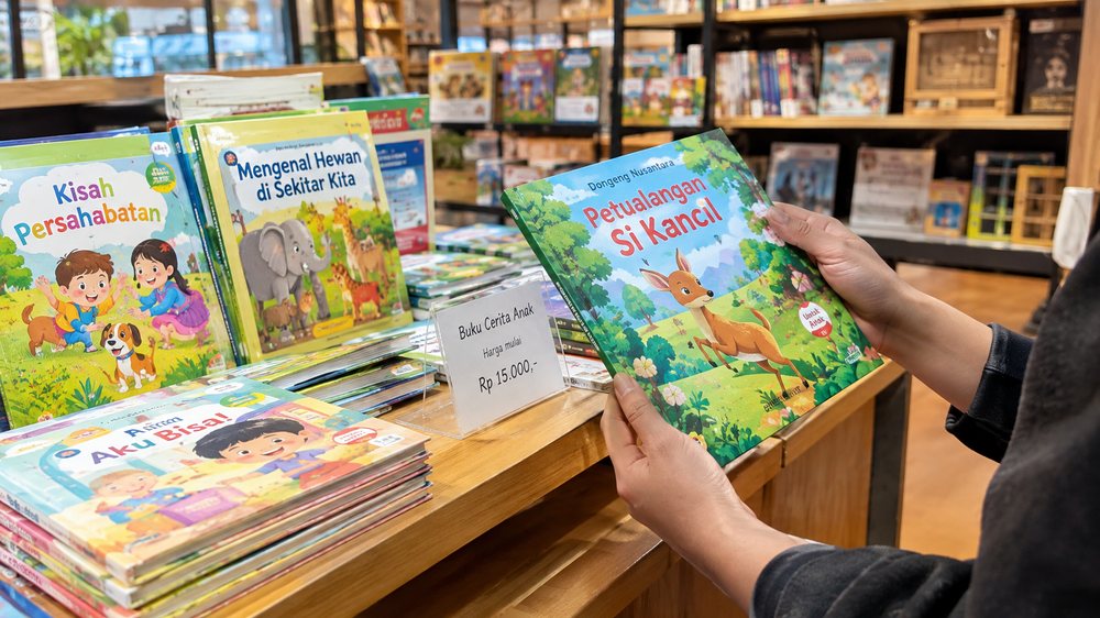 Jualan Buku Cerita New 2026, Pilihan Bacaan Anak dengan Harga Beragam
