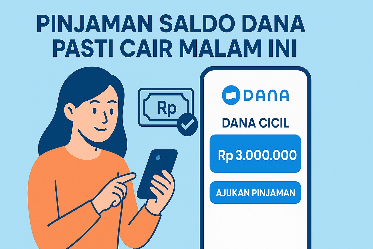 Pinjaman Saldo DANA Pasti Cair Malam Ini: Panduan Lengkap Agar Uang Masuk Tanpa Ribet