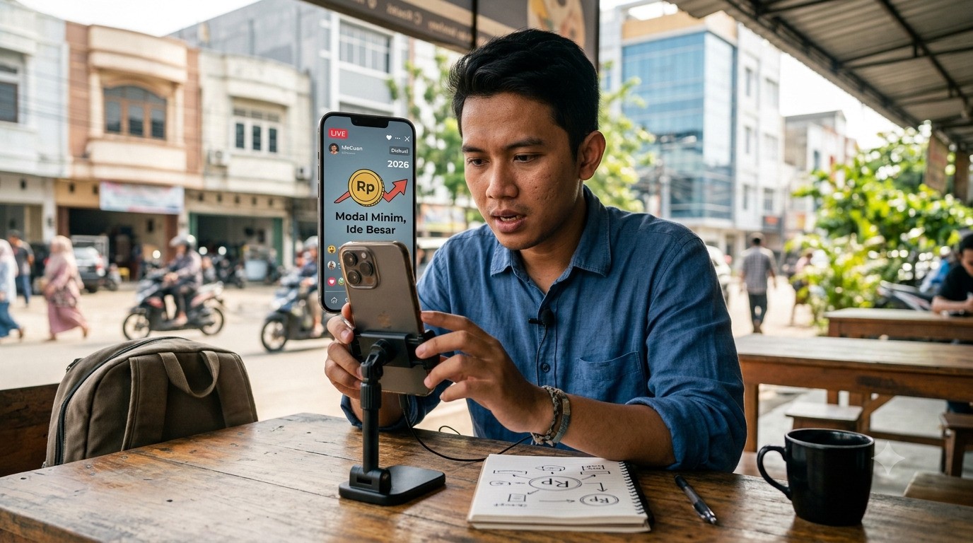 Cuma Modal HP dan Kuota: Ide Bisnis Cuan Maksimal Buat Pemula Tahun Ini!