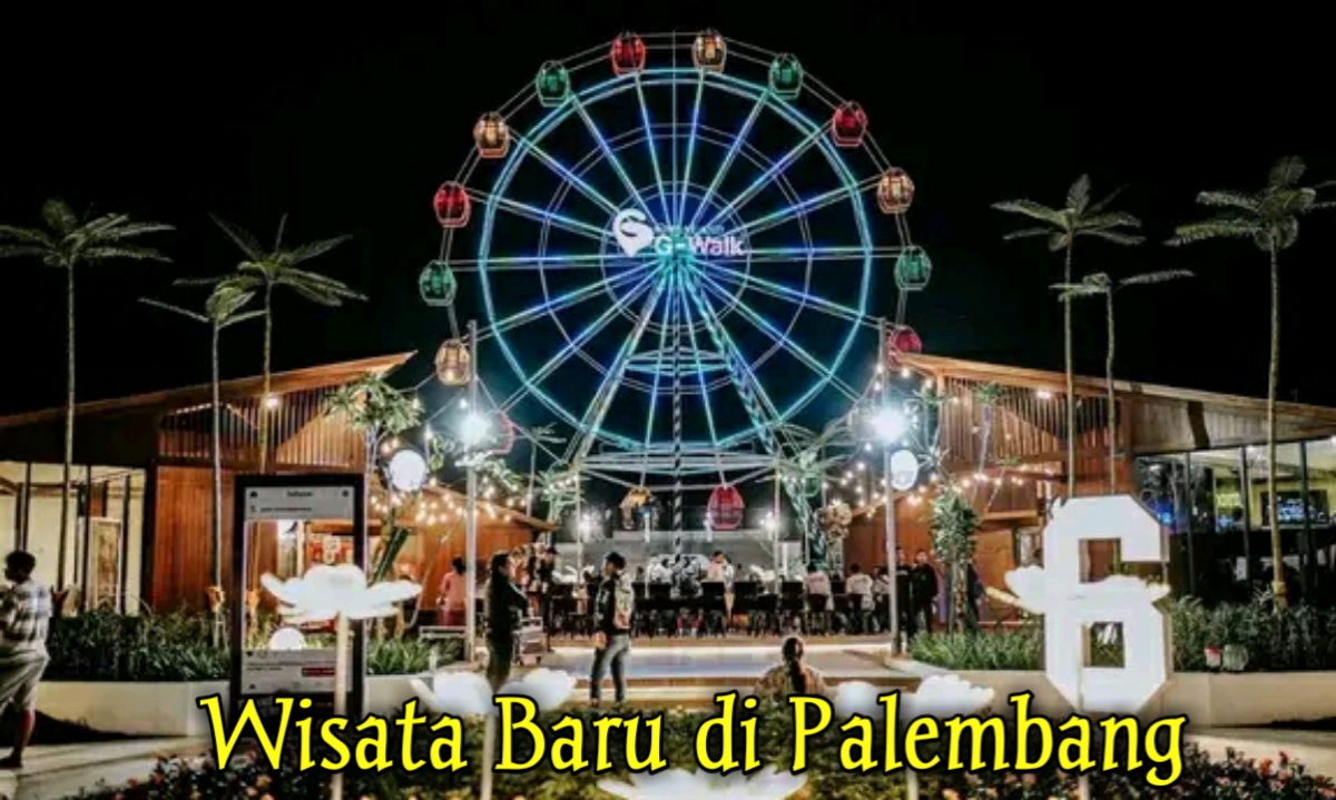 G Walk CitraLand Palembang, Objek Wisata Terbaru dan Keren di Kota Palembang, Nataru Cocok Kesini !
