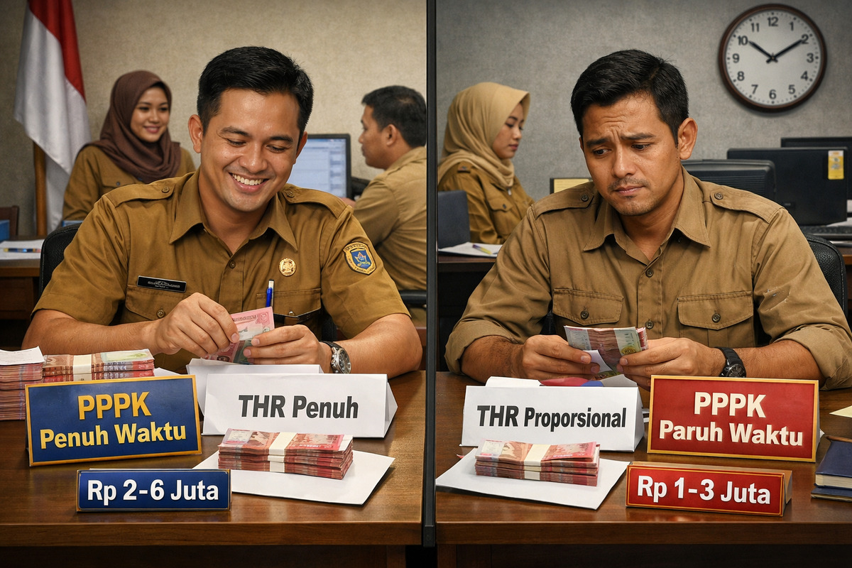 Aturan Baru THR PPPK 2026: Ini Bedanya Penuh Waktu dan Paruh Waktu