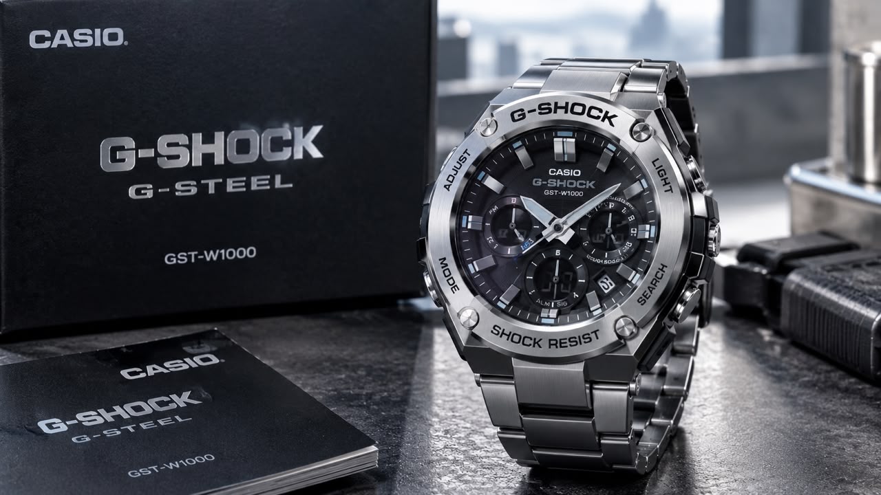 Casio G-Shock GST-W1000 Resmi Diperkenalkan, Bawa Desain Metal Premium