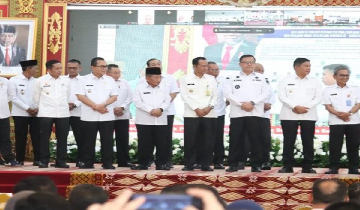 PJ Bupati Banyuasin dan ASN Sumatera Selatan Tanda Tangani Deklarasi Netralitas Pemilu 2024, Begini Katanya! 