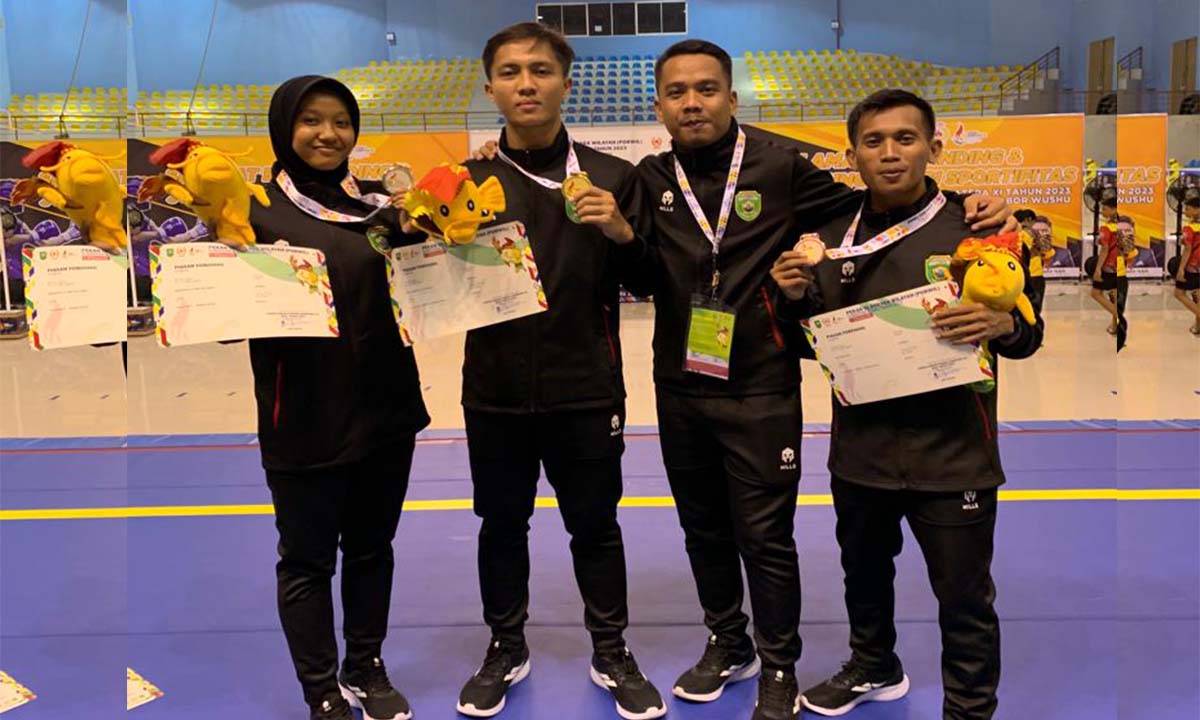 3 Atlet Wushu Asal OKU Berhasil Meraih Medali Porwil ke XI, 2 Diantaranya Lolos Ke PON, Berikut Namanya!