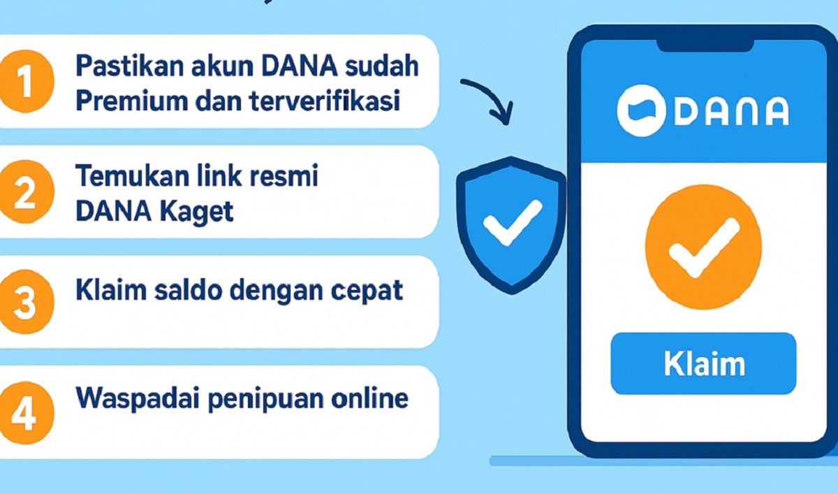 Cek Link Resmi DANA Kaget Jumat 14 November 2025, Simak Cara Aman Klaim Saldo Gratisnya