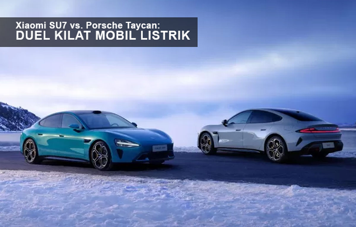 Xiaomi SU7 vs. Porsche Taycan: Duel Kilat Mobil Listrik, Siapa yang Bakal Ambil Mahkota Kecepatan? Simak Yuk!