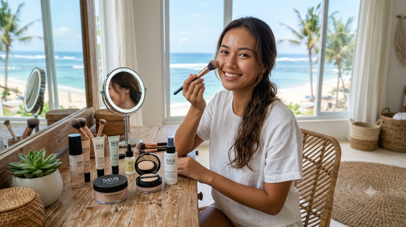 Jerawatan Tapi Pengen Glowing? Sea Makeup Jadi Penyelamat Kulit Berjerawat Abad Ini!