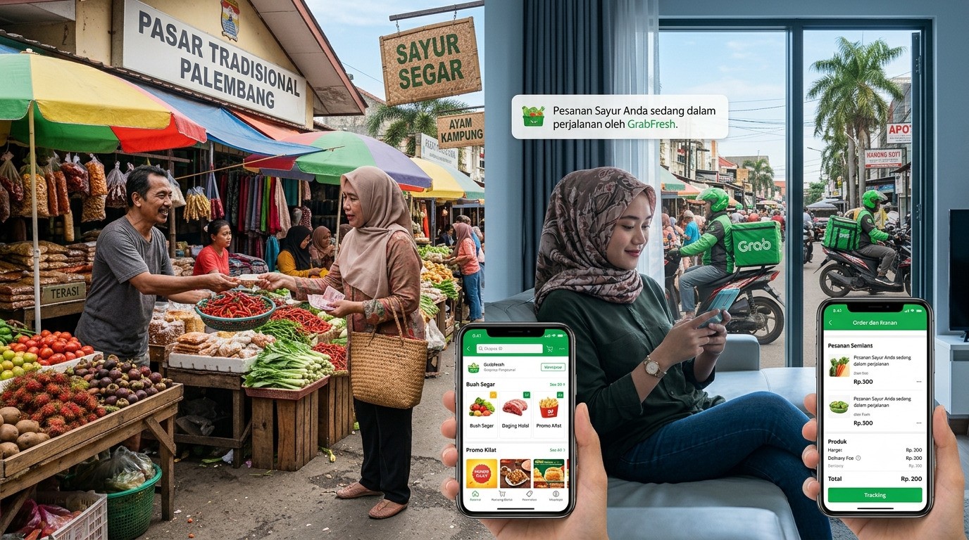 Dari Sayur Segar Hingga Paket Kurir: Potret Perubahan Gaya Belanja Antar Generasi