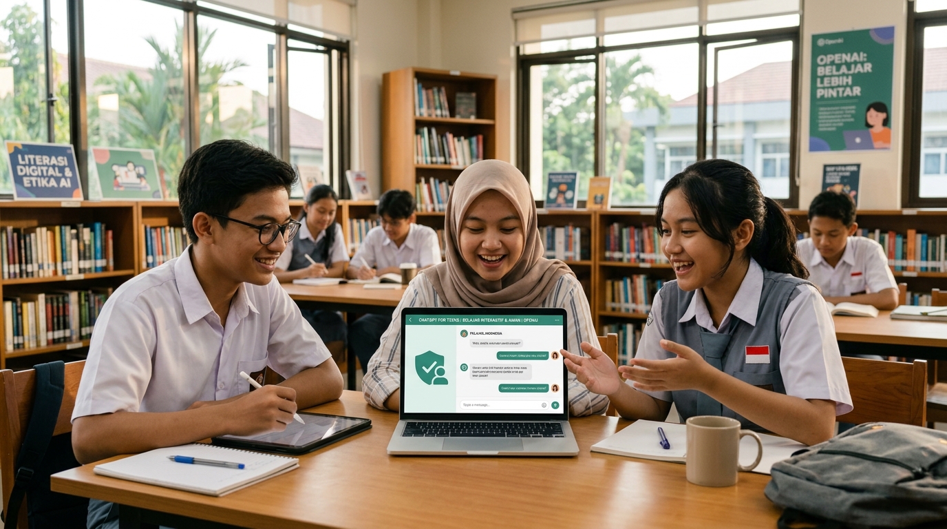 ChatGPT for Teens Hadir: Solusi Belajar Interaktif Berbasis AI yang Aman bagi Remaja