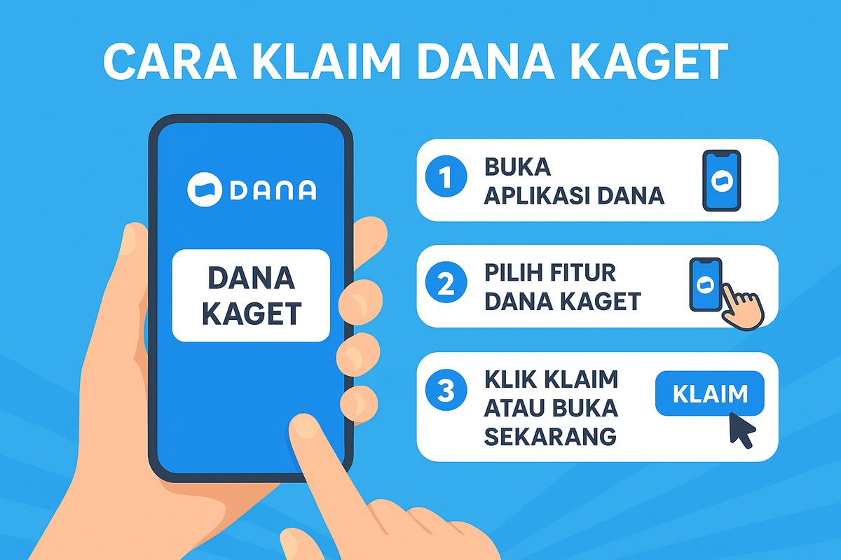 Klaim DANA Kaget Makin Mudah: Ikuti Langkah Praktis di Aplikasi DANA