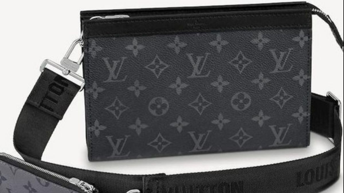 Mau Terlihat Gagah? Louis Vuitton Hadirkan Tas Selempang Pria Berbahan Kulit Asli Desain Stylish dan Simple!