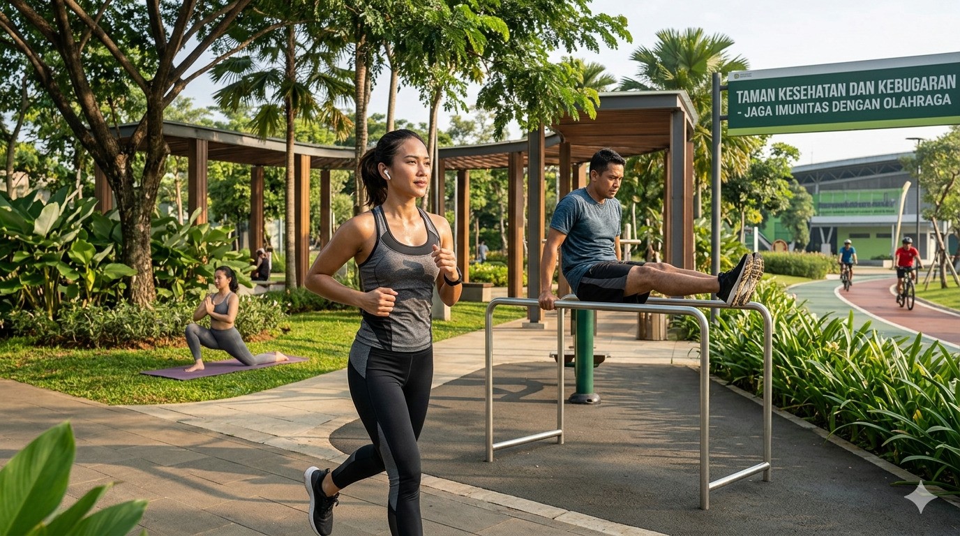 Kebal Tanpa Obat: Rahasia Olahraga yang Bikin Imun Naik Kelas!