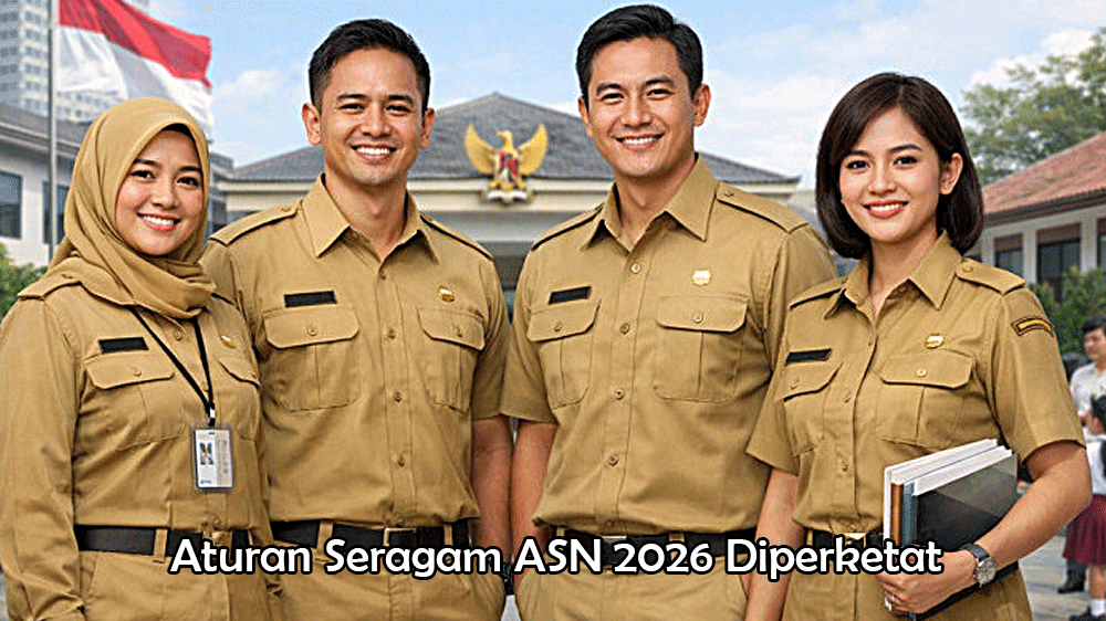 Resmi Berlaku! Aturan Seragam ASN 2026 Diperketat, PPPK Paruh Waktu Wajib Ikut