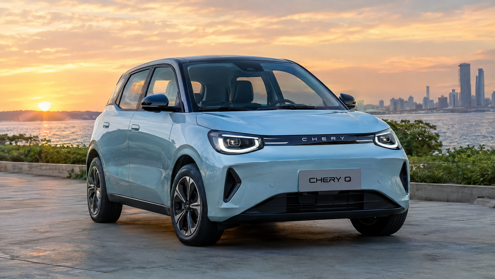 Chery Q Resmi Mengaspal, Mobil Listrik Rp249 Jutaan Ini Bisa Tempuh 400 Km