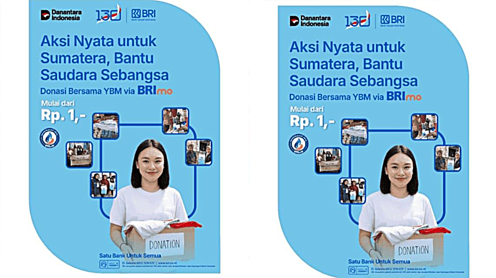 Donasi Korban Bencana Sumatera Kini Semakin Mudah, Cukup Lewat Aplikasi BRImo