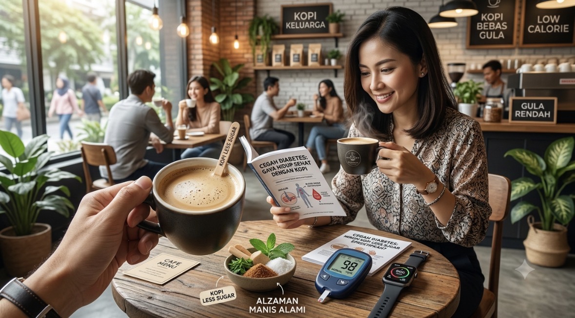 Jangan Tertipu Label Less Sugar: Benarkah Kopi Segelas Ini Simpan Bahaya Diabetes?