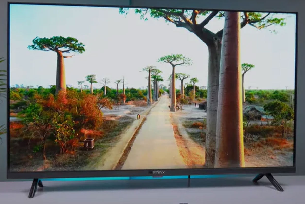 Finishing Detail dan Material Infinix 40Y1V: Murah Tapi Tak Murahan, Tampil Seperti TV Premium