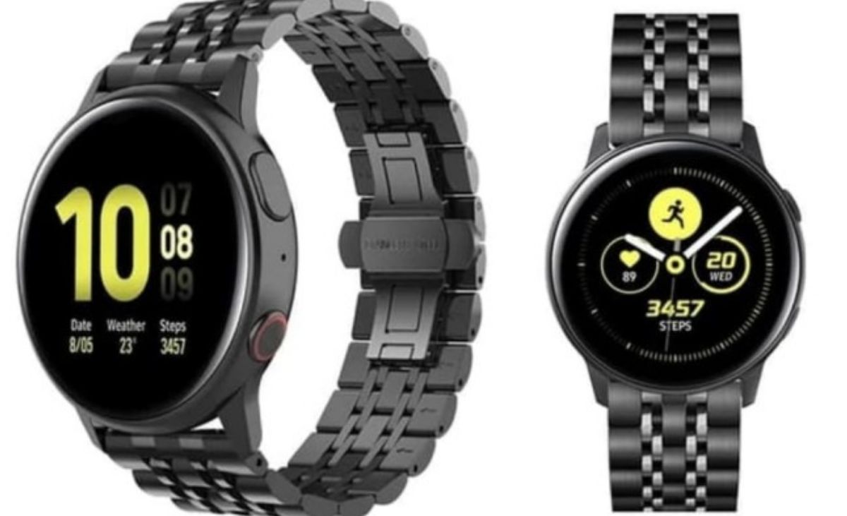 Wow! Samsung Hadirkan Tali Rantai Stainless Steel untuk Galaxy Watch Active 2: Menggabungkan Elegansi&Kekuatan