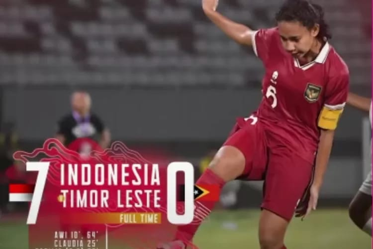 Timnas Putri Indonesia U-19 Gemilang, Menang 7-0 dan Siap Hadapi Thailand!