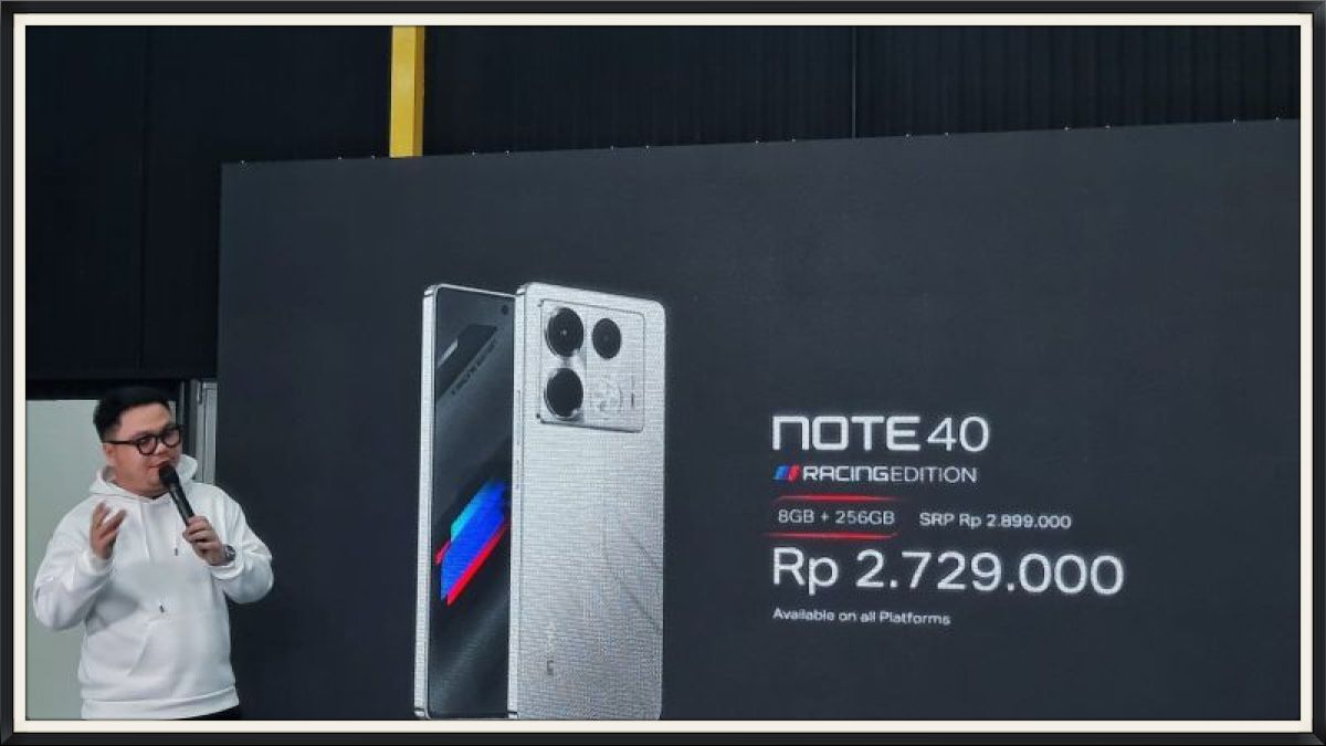 Infinix Note 40 Racing Edition: Performa Tinggi dengan Chipset MediaTek Helio G99 dan Desain Eksklusif BMW!