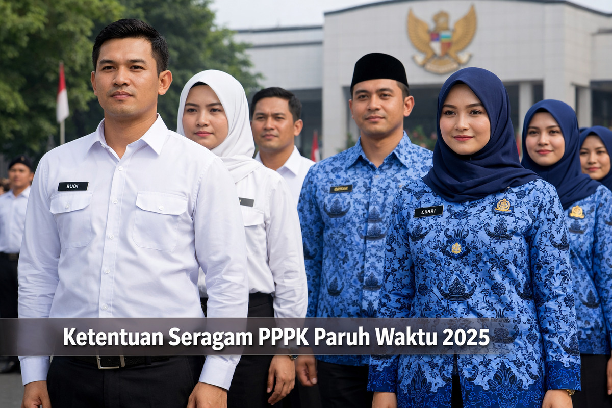 Ketentuan Seragam PPPK Paruh Waktu Dipertegas, Sama Seperti ASN