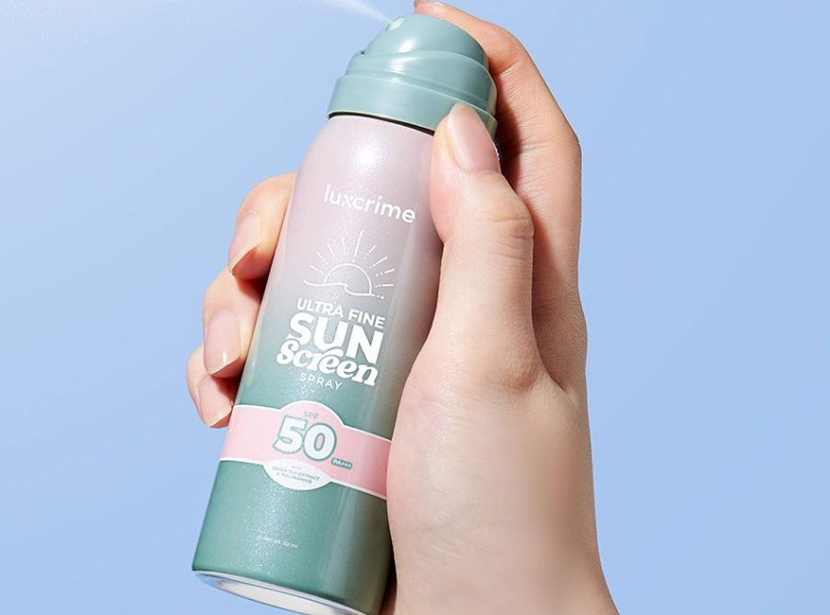 Luxcrime Ultra Fine Sunscreen Spray: Perlindungan Kulit Sepanjang Hari