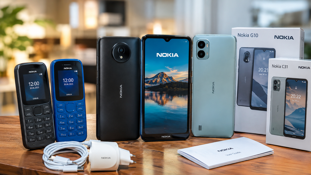 Daftar HP Nokia 2026, dari Harga Ratusan Ribu hingga Smartphone