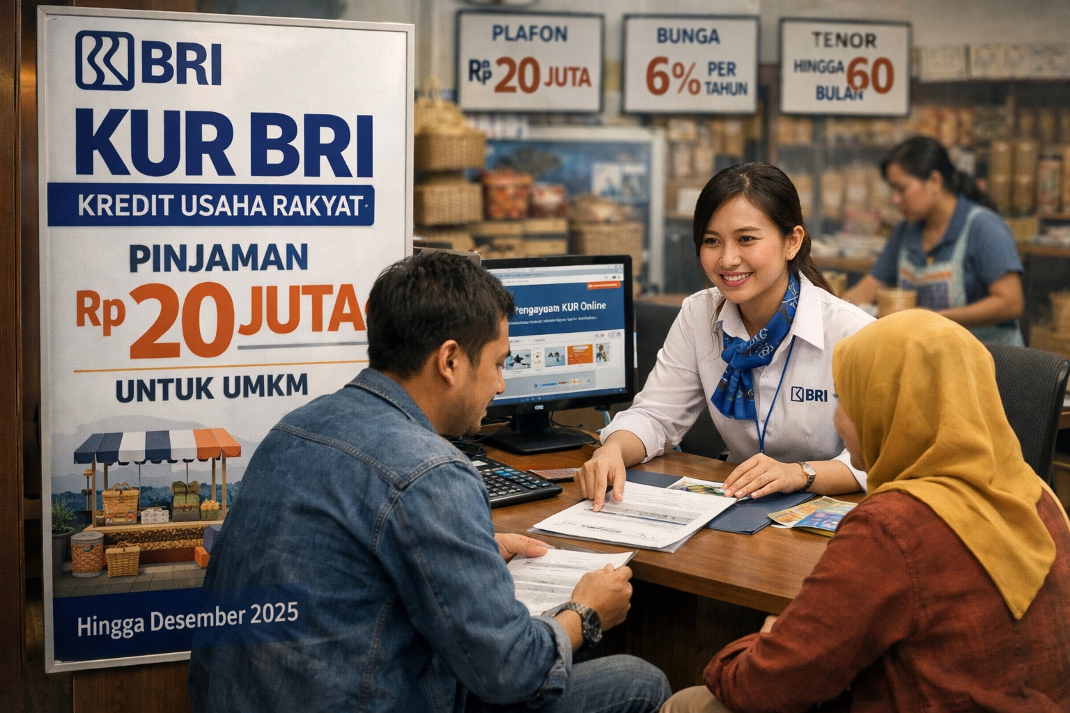 KUR BRI Rp 20 Juta Masih Dibuka hingga Desember 2025, UMKM Diminta Bergerak Cepat