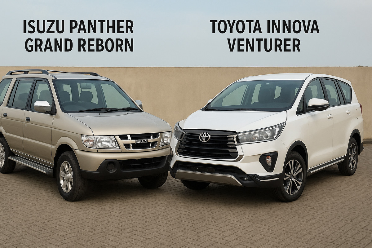 Harga Mobil Bekas Isuzu Panther Grand Reborn vs Innova Venturer di Desember 2025, Mana Lebih Worth It?