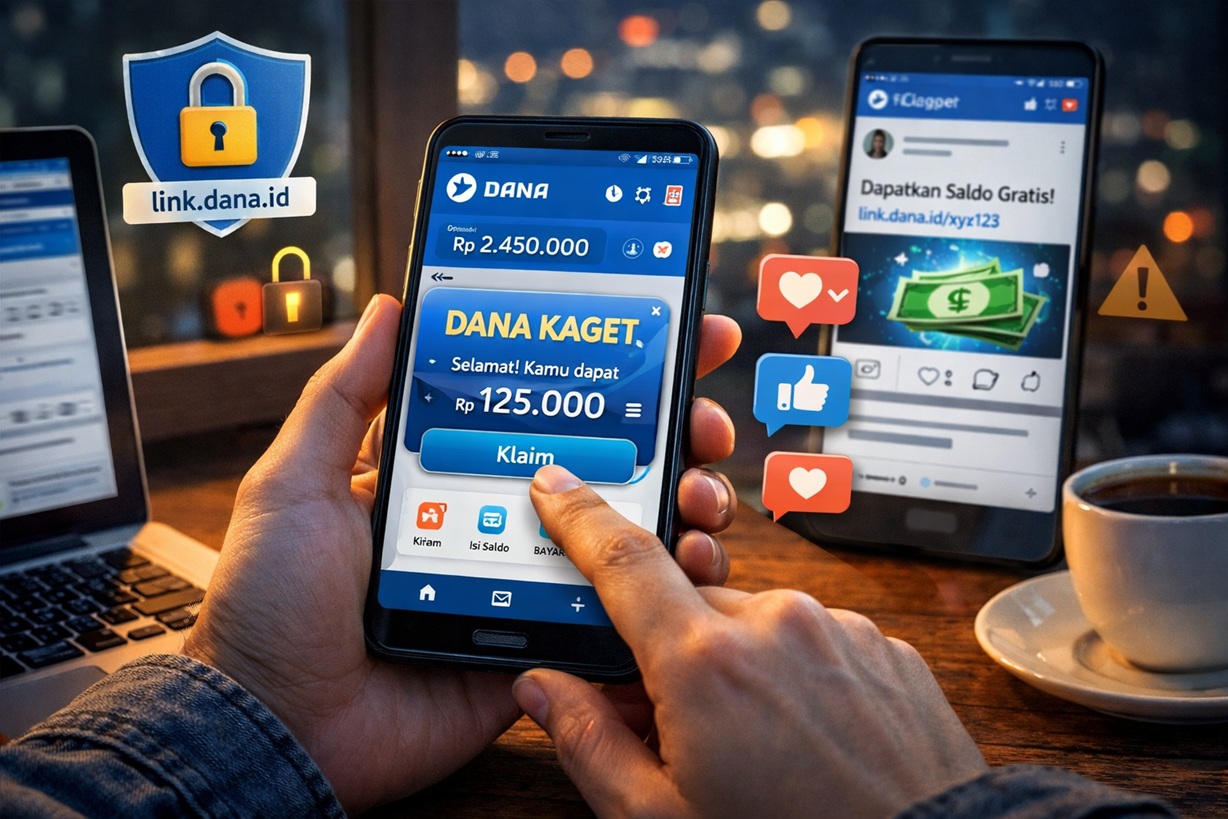 Link DANA Kaget Ramai Diburu, Begini Cara Klaim Aman dan Fakta Malam Ini
