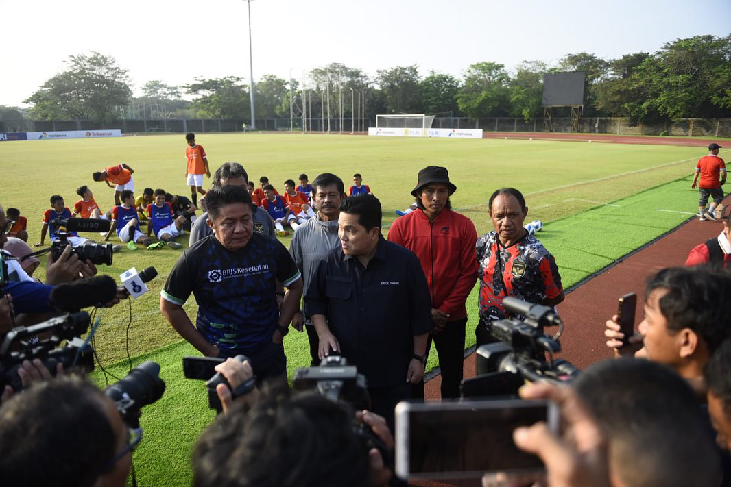 PSSI dan Gubernur Sumsel Pantau Seleksi Pemain Timnas U17 di Palembang untuk Piala Dunia