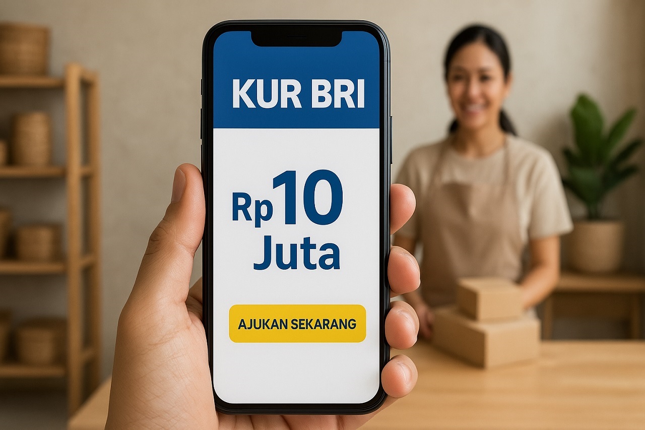 Pinjaman KUR BRI Rp 10 Juta Buat UMKM, Cicilan Enteng Banget