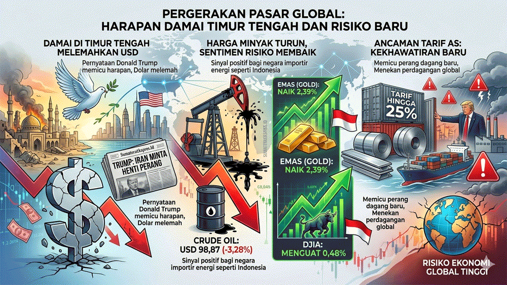 USD Melemah! Rupiah Berpeluang Menguat, Tapi Ancaman Baru dari Trump Bikin Pasar Waspada