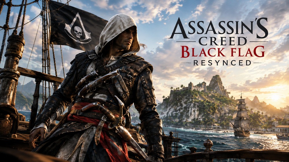 Ubisoft Rilis Assassin’s Creed Black Flag Resynced dengan Visual Generasi Baru
