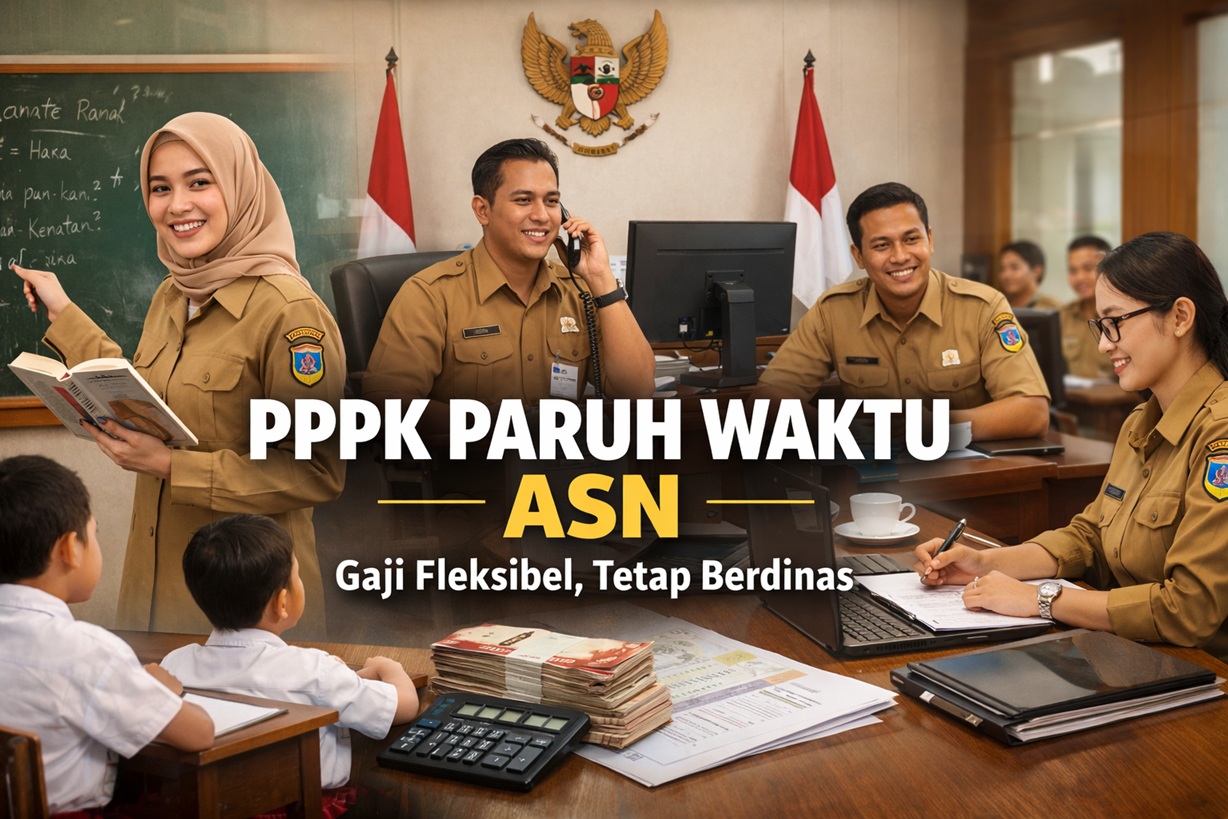 Pakai Seragam ASN, Ini Besaran Gaji PPPK Paruh Waktu di Beberapa Daerah