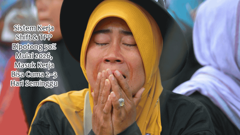 ASN Ambon Geger! Sistem Kerja Shift & TPP Dipotong 50% Mulai 2026, Masuk Kerja Bisa Cuma 2–3 Hari Seminggu