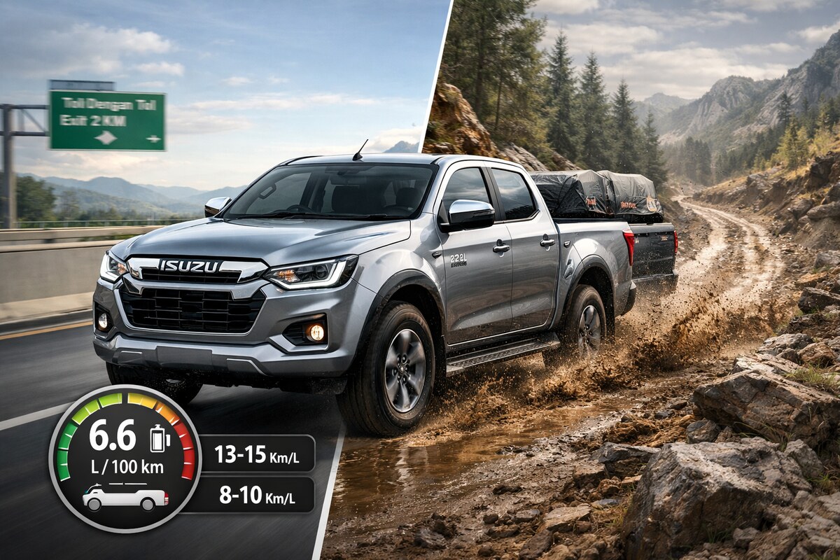 Isuzu D-Max Diesel 2026 Makin Irit? Ini Fakta Konsumsi BBM di Kota hingga Tol