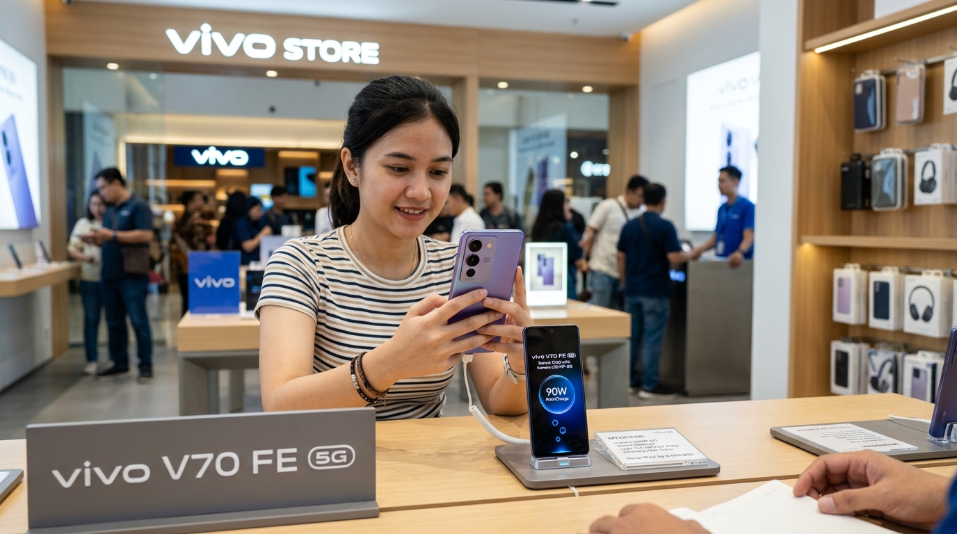 Mengulas vivo V70 FE 5G: Apakah Layak Menjadi HP Mid-Range Terbaik Tahun Ini?