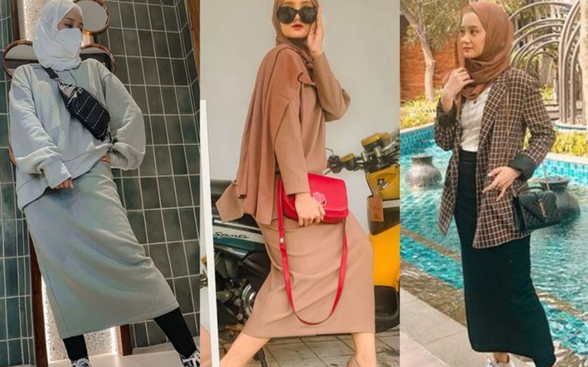 Intip Yuk! Ide OOTD Kondangan Hijab dengan Rok Span: Sederhana namun Stylish!