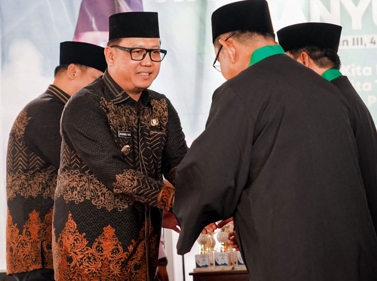 Muhammad Farid Resmi Buka STQH-XII Kabupaten Banyuasin Dan Peringatan Isra Mi'raj 1446 H