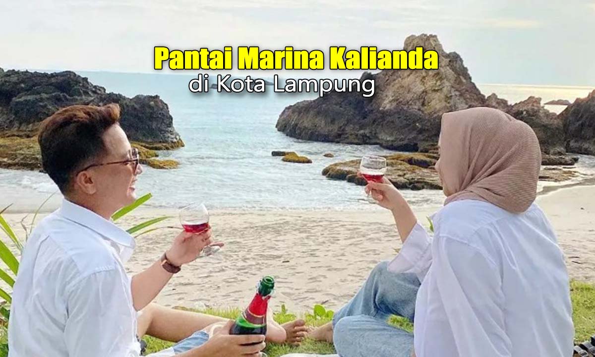 Pantai Marina Kalianda yang Terkenal Memukau, Cocok Untuk Prewedding Lho !