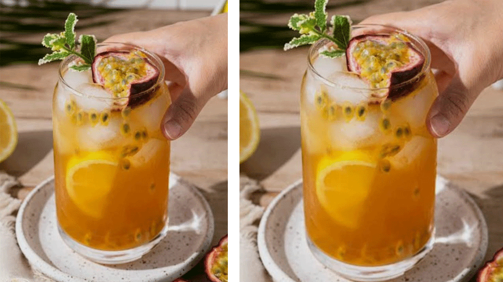 Passion Fruit Iced Tea Sang Arsitek Kesegaran Mutlak