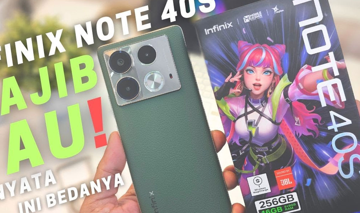 Infinix Note 40: Mid-Range Terbaik dengan Layar AMOLED 120Hz dan Kamera 108 MP