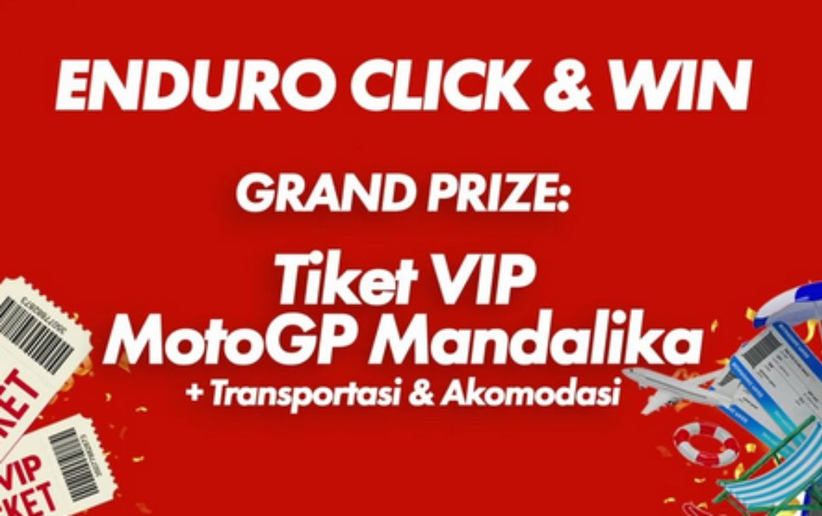 Tinggal 8 Hari! Program 'Enduro Click & Win' Berakhir - Beli Oli, Raih Tiket VIP MotoGP - Cek Langsung!