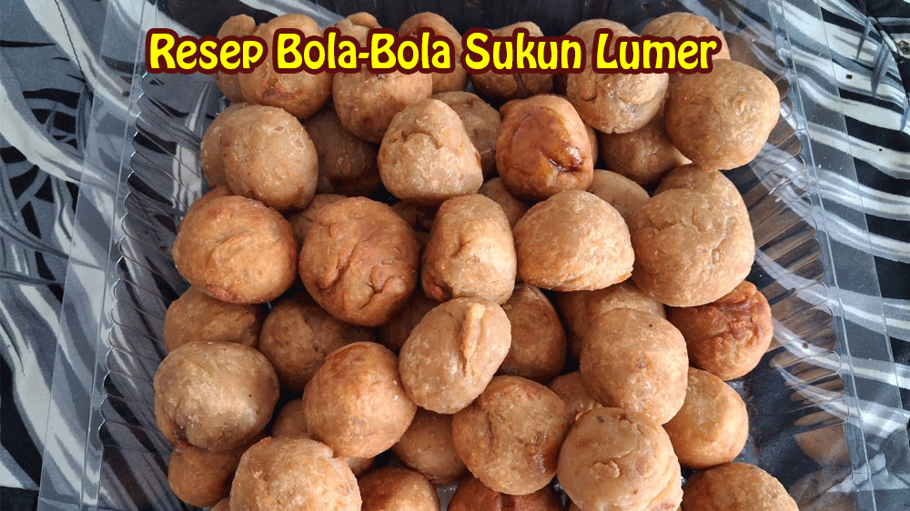 Resep Bola-Bola Sukun Lumer, Camilan Manis Viral yang Cocok untuk Menu Berbuka Puasa