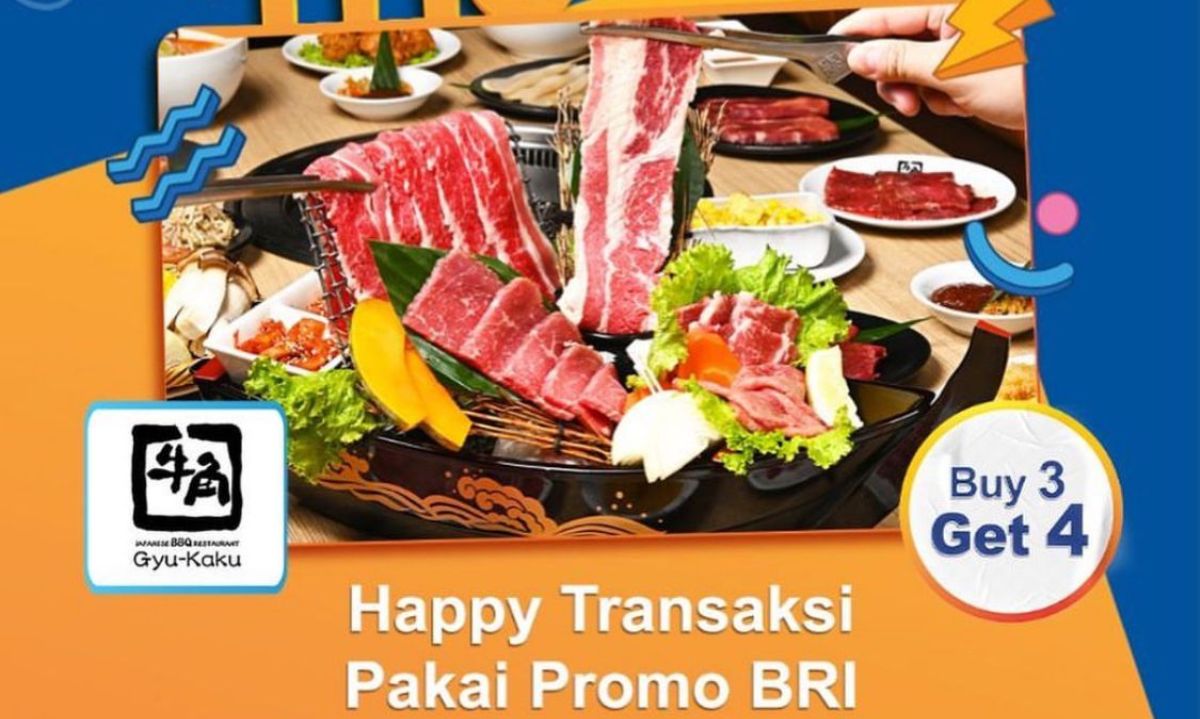 Happy Transaksi di Gyu-Kaku dengan Promo Menarik BRI