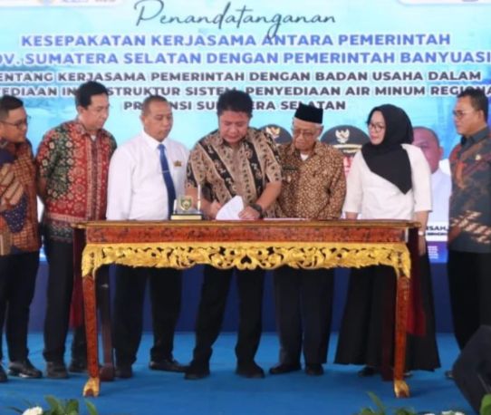Sinergi Gubernur dan Wakil Bupati Banyuasin Dorong Air Bersih Berkualitas 